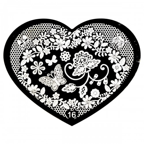Stamping Plocica Heart 16